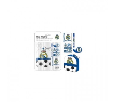 Set Papaleria Mini Mochila Real Madrid