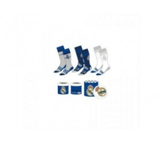 Set 3 Calcetines Real Madrid Adulto
