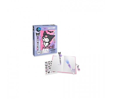 Diario + Boligrafo Magico Kuromi Hello Kitty