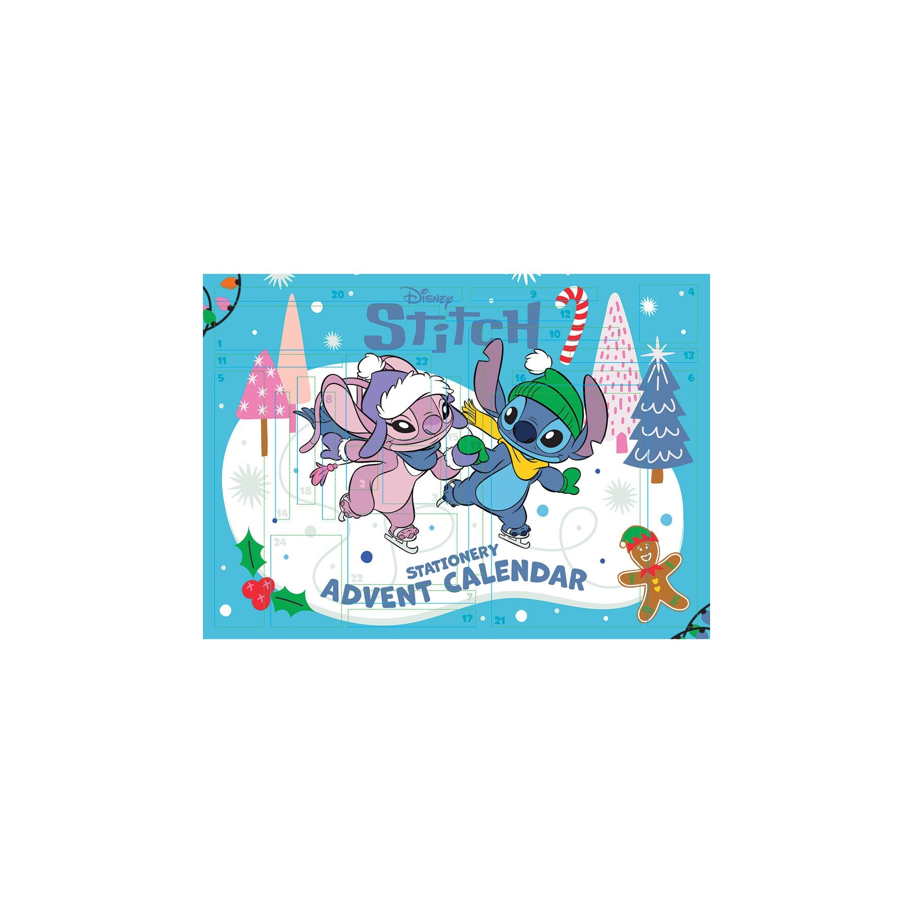 Calendario Adviento Stitch Disney