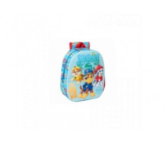 Mochila 3D Patrulla Canina Paw Patrol 33Cm