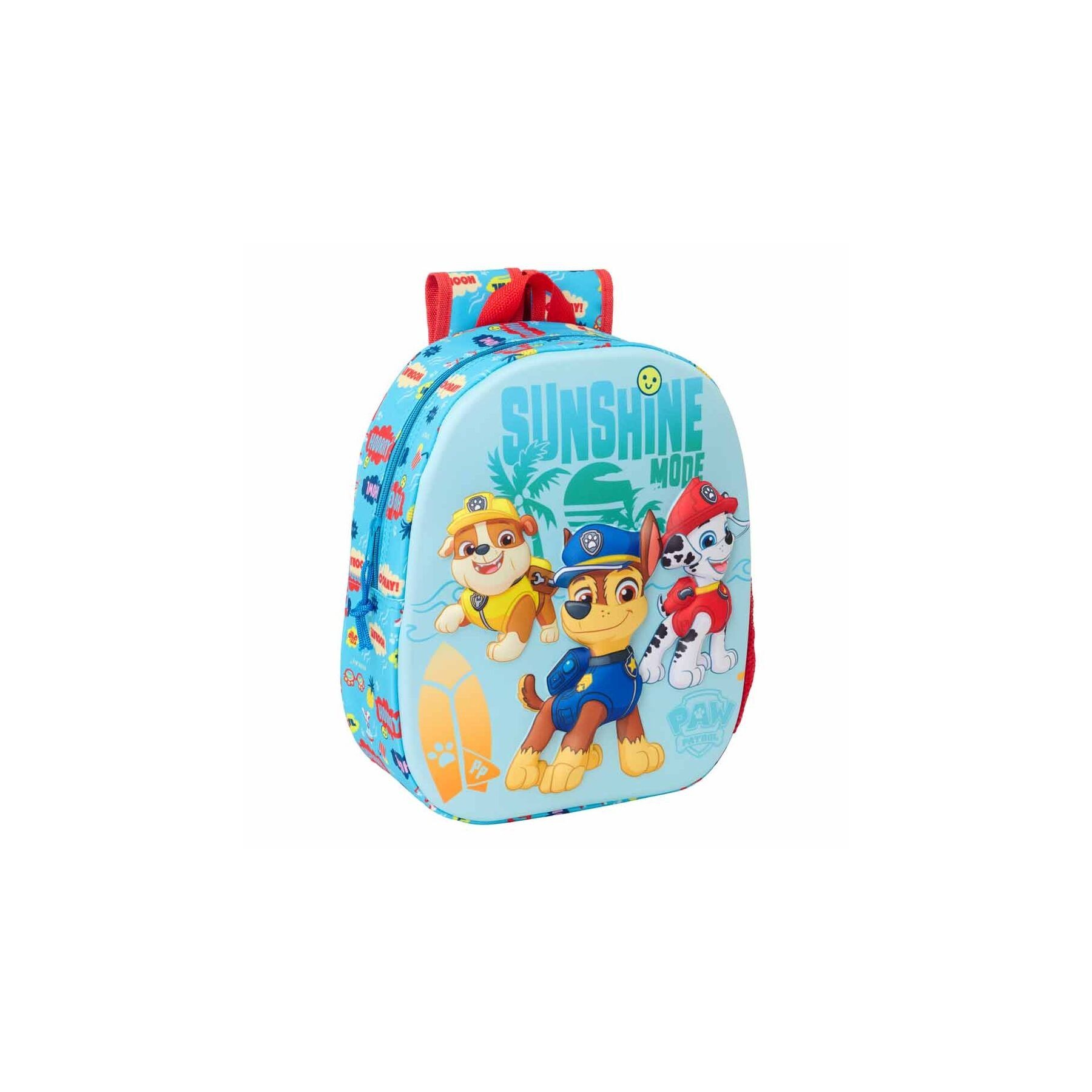 Mochila 3D Patrulla Canina Paw Patrol 33Cm