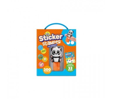 Kit Sticker Stamper Animales