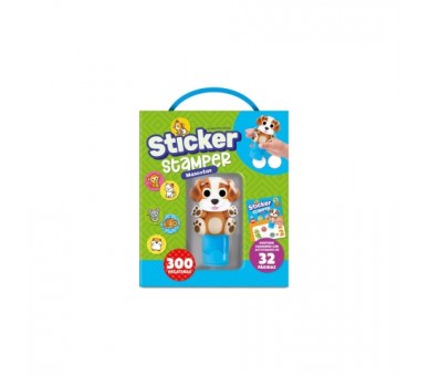 Kit Sticker Stamper Mascotas