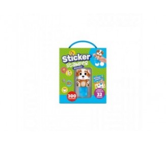 Kit Sticker Stamper Mascotas