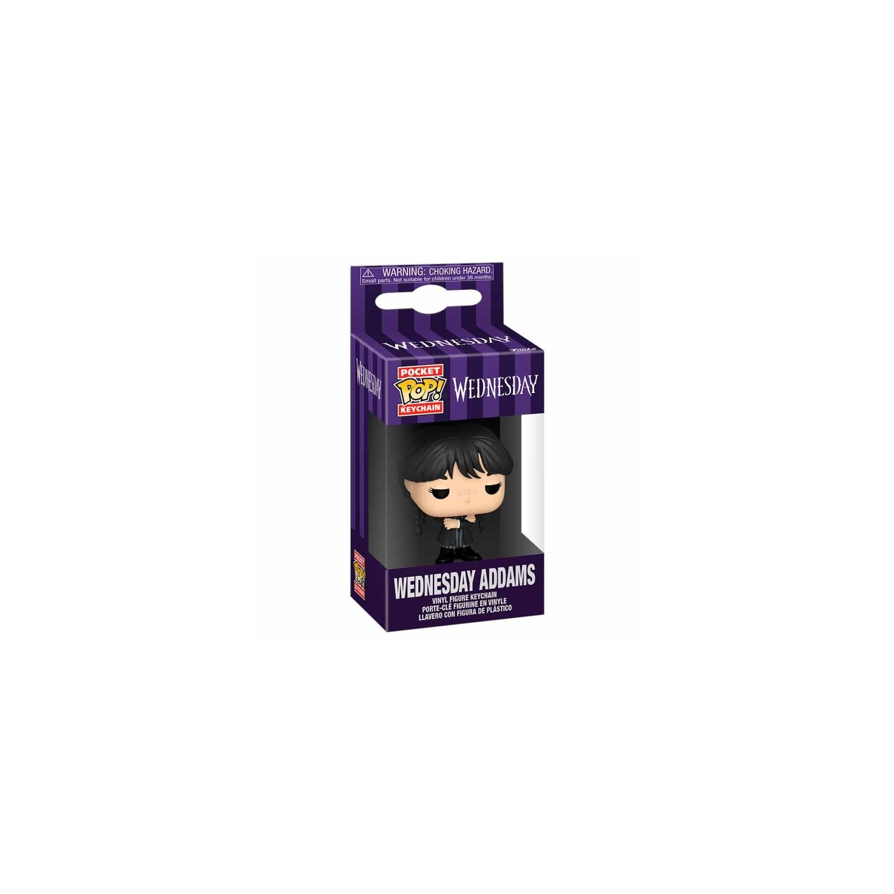 Llavero Pocket Pop Miercoles Wednesday Addams
