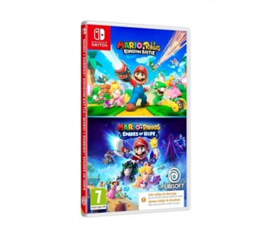 Mario & Rabbids Double Pack - Code In A Box Switch
