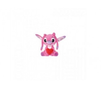Peluche Corazon Angel Stitch Disney 25Cm