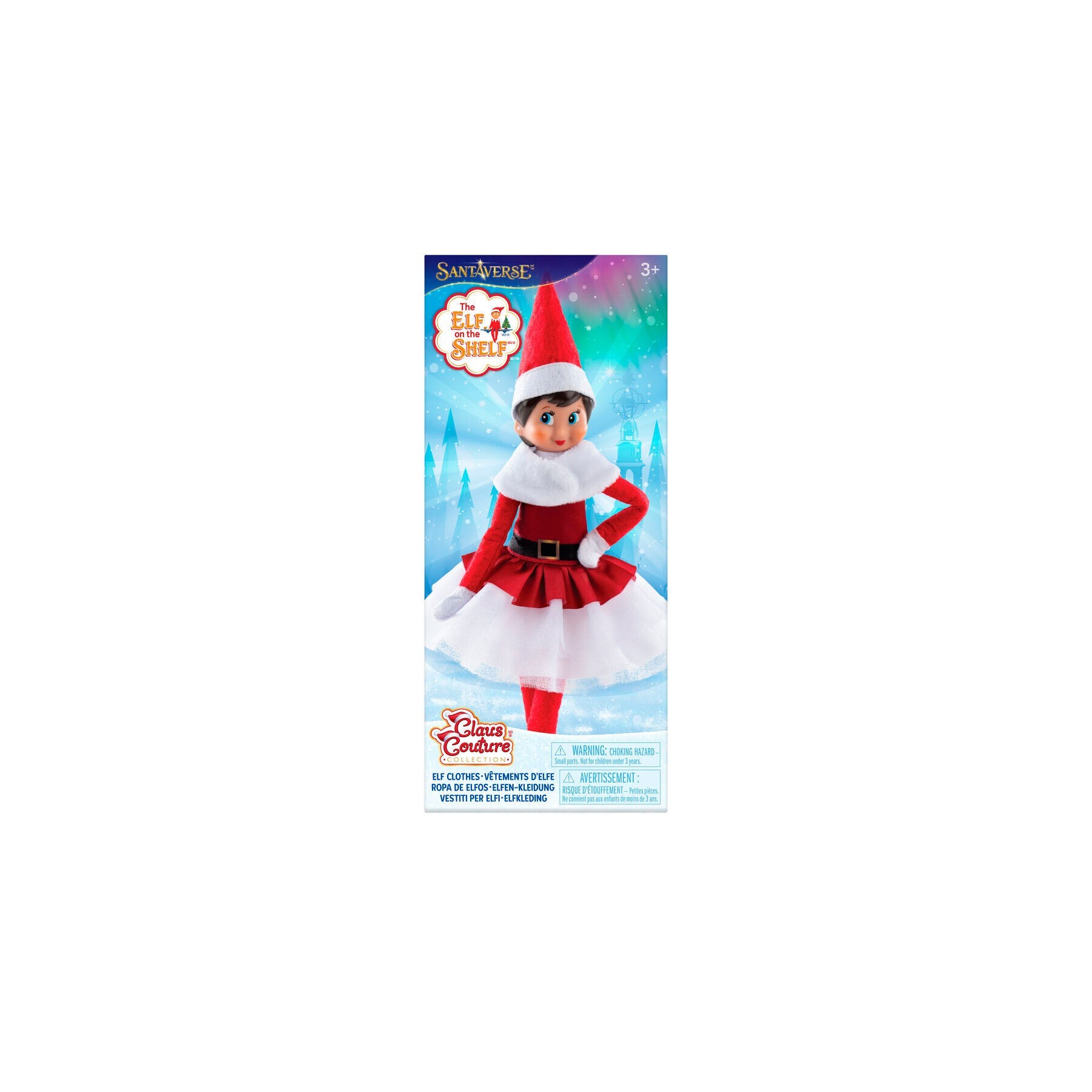 Vestido Para Muã±Eco Santa Claus The Elf On The Shelf