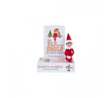 Set Cuento + Muã±Eco Elfo Niã±A The Elf On The Shelf Espaã±O
