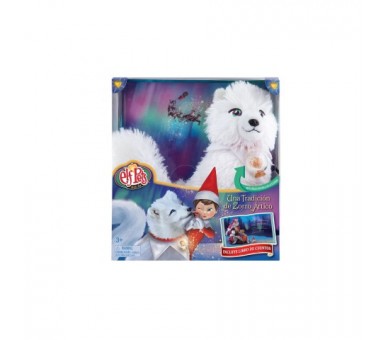 Set Cuento + Peluche Zorro Artico Elf Pets Espaã±Ol