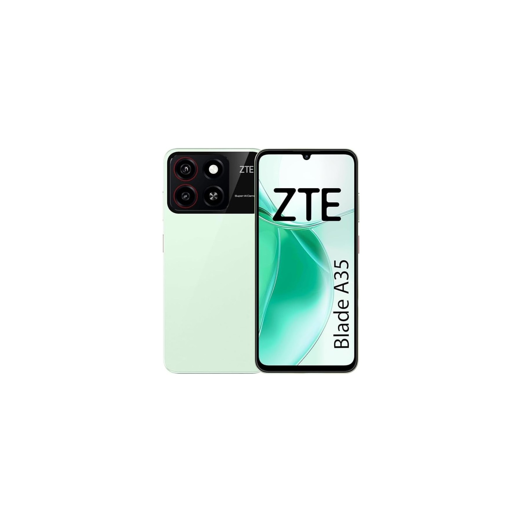 Smartphone Zte A35 2+64Gb 4G 6,75 Verde Varios
