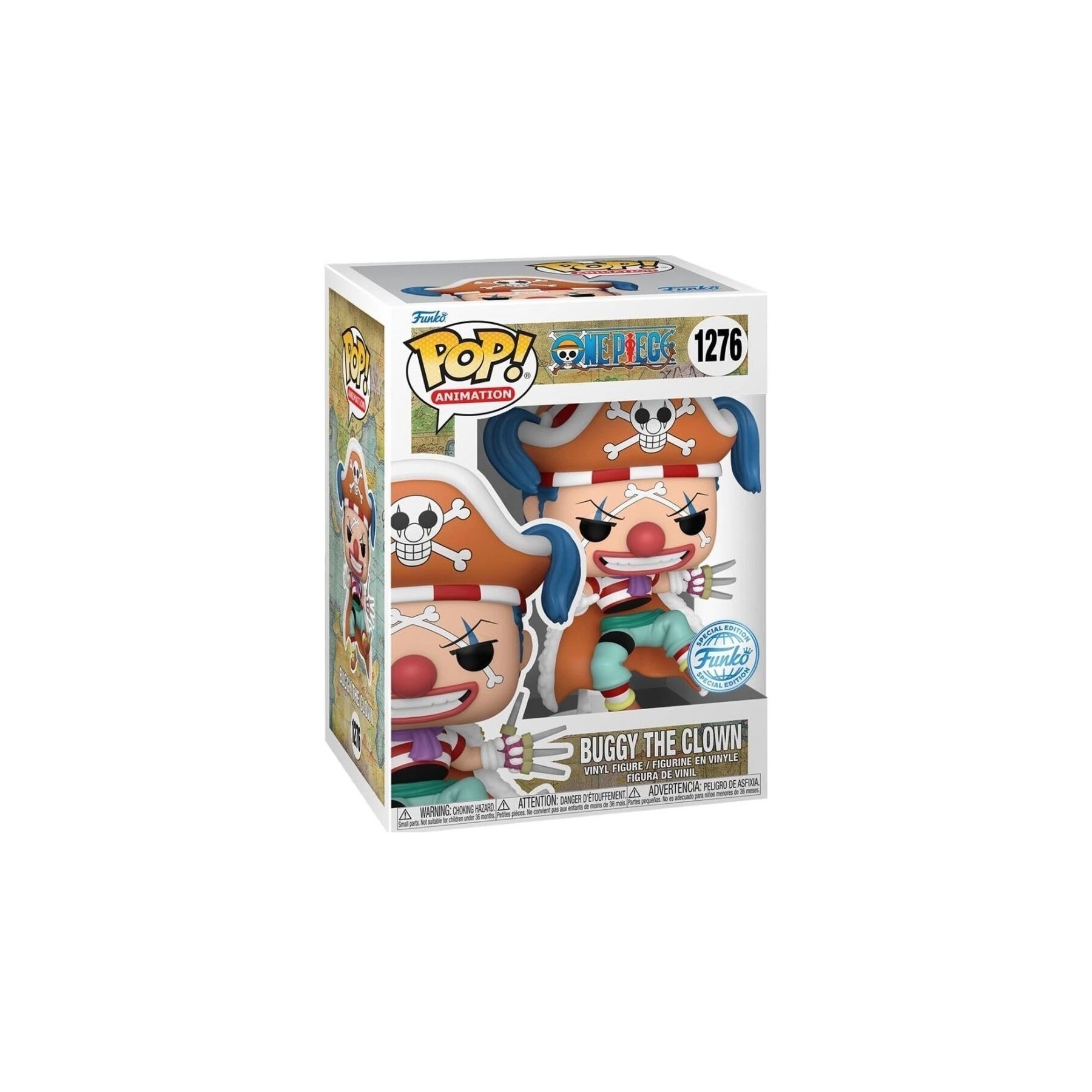 Figura Pop One Piece Buggy The Clown Exclusive
