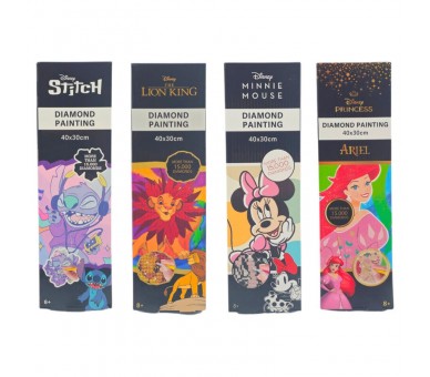 Pinta con diamantes Disney surtido