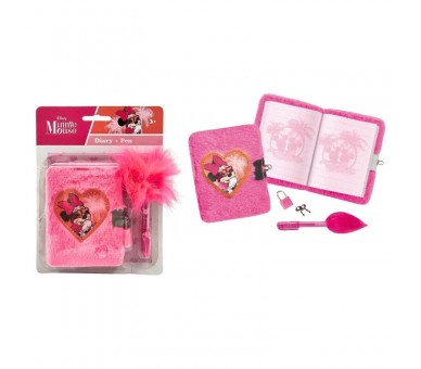 Mini diario + boligrafo Minnie Disney