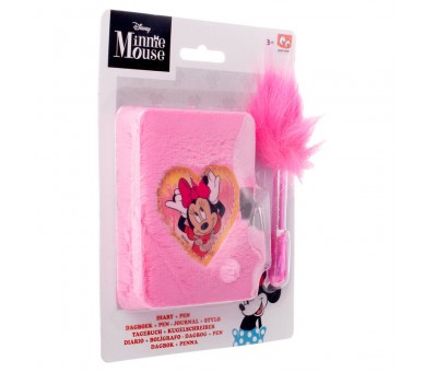 Mini diario + boligrafo Minnie Disney