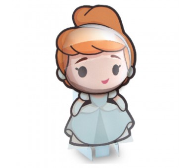 Figura 3D Princesas Disney 20cm surtido