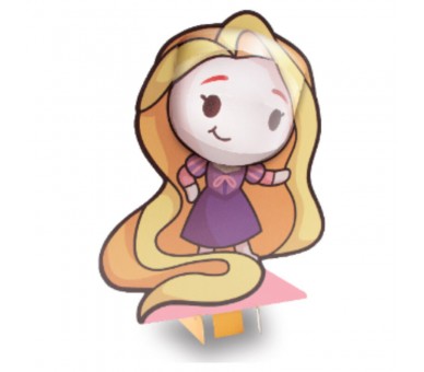 Figura 3D Princesas Disney 20cm surtido