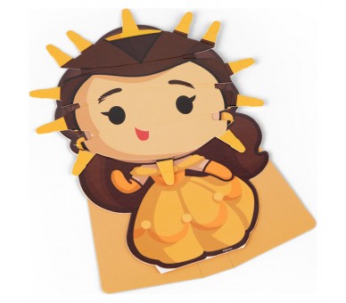 Figura 3D Princesas Disney 20cm surtido