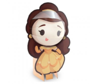 Figura 3D Princesas Disney 20cm surtido