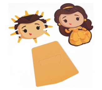 Figura 3D Princesas Disney 20cm surtido