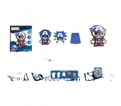 Figura 3D Marvel 20cm surtido