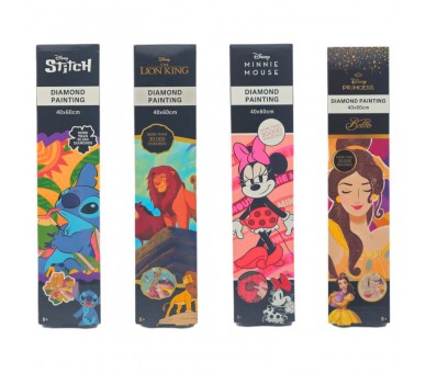 Pinta con diamantes Disney surtido