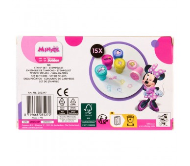 Blister 15 sellos Minnie Disney