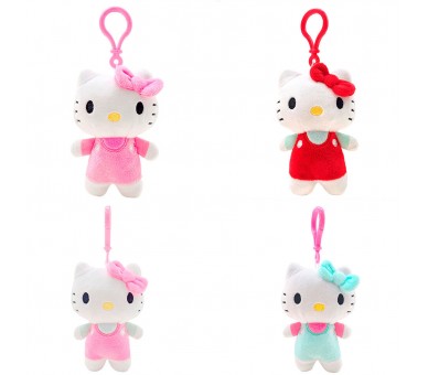 Llavero peluche Hello Kitty 12cm surtido