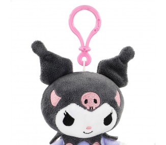 Llavero peluche Kuromi Hello Kitty 12cm