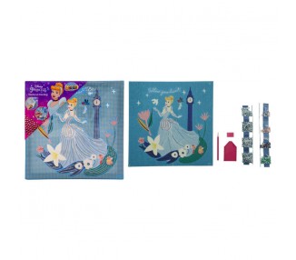 Pinta con diamantes La Cenicienta Disney