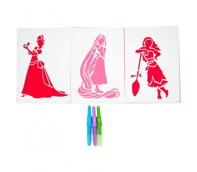 Aerografo Princesas Disney