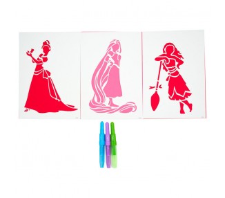 Aerografo Princesas Disney