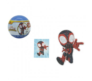 Bola sorpresa puzzle Spiderman Marvel surtido