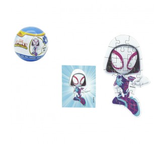 Bola sorpresa puzzle Spiderman Marvel surtido