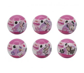 Bola sorpresa puzzle Minnie Disney surtido