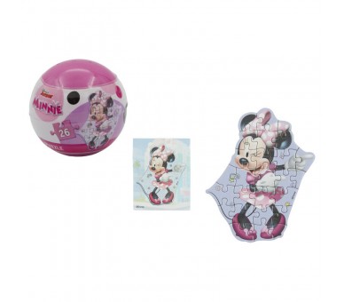 Bola sorpresa puzzle Minnie Disney surtido