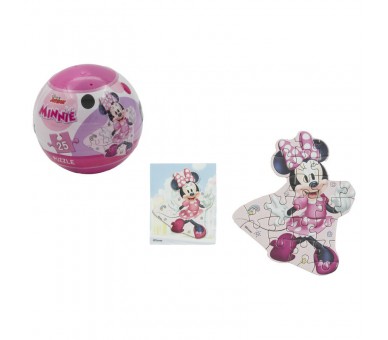 Bola sorpresa puzzle Minnie Disney surtido