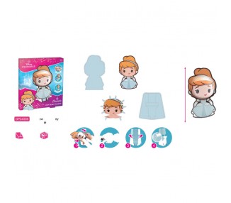 Figura 3D Princesas Disney 30cm surtido