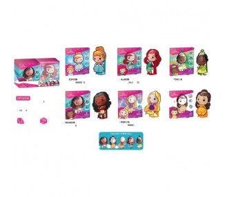 Figura 3D Princesas Disney 30cm surtido