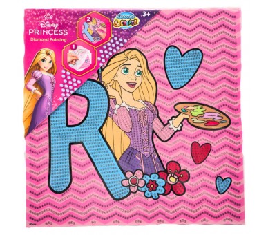 Pinta con diamantes Rapunzel Disney