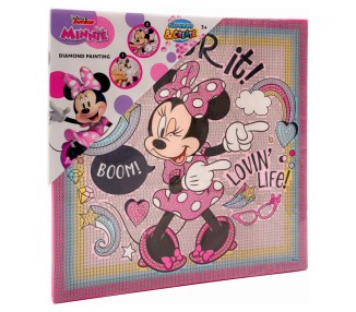 Pinta con diamantes Minnie Disney