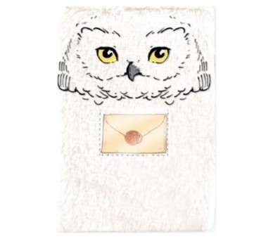 Cuaderno A5 + boligrafo Hedwig Harry Potter