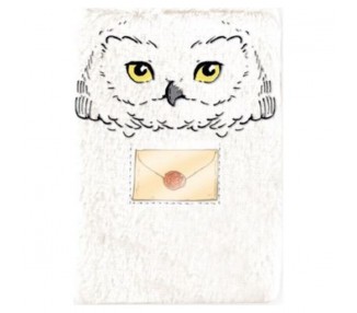 Cuaderno A5 + boligrafo Hedwig Harry Potter
