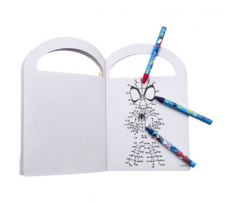 Set actividades y colorear Spiderman Marvel surtido