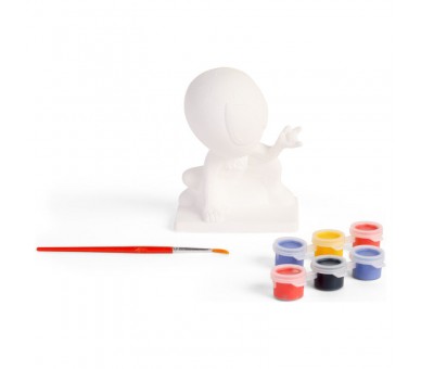 Figura yeso para pintar Spiderman Marvel