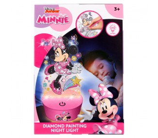 Figura para pintar luz LED Minnie Disney