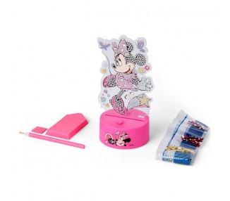 Figura para pintar luz LED Minnie Disney