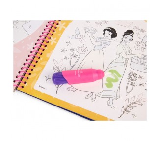 Libro magico pinta con agua Princesas Disney