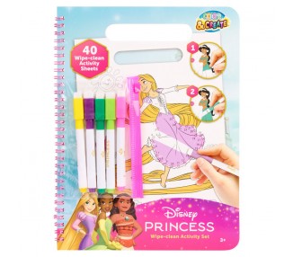 Libro magico pinta con agua Princesas Disney